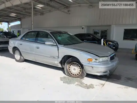 2G4WY55J721188455 — 2002 Buick Century, Передняя часть, фото до ремонта