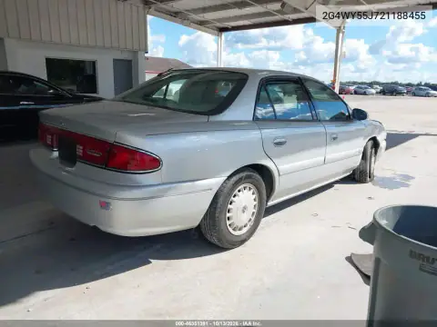 2G4WY55J721188455 — 2002 Buick Century, фото 4 с аукциона IAAI, Передняя часть