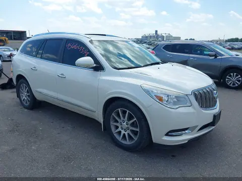 5GAKVBKDXEJ233554 — 2014 Buick Enclave Leather, Передняя часть слева (Left Front), фото до ремонта
