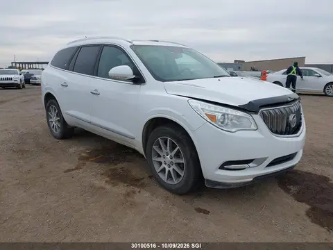 5GAKVBKD6HJ286000 — 2017 Buick Enclave Leather, Передняя часть (Front), фото до ремонта