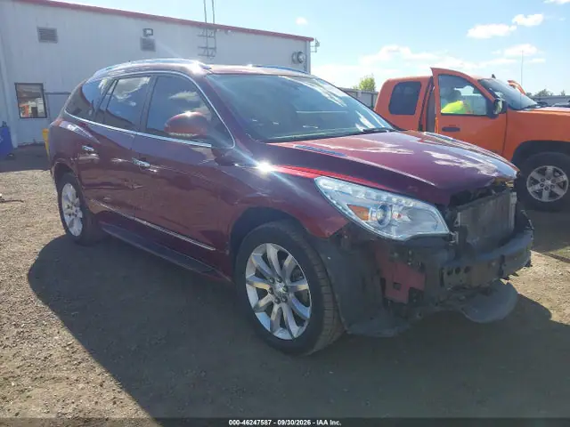5GAKVCKD8HJ323960 — 2017 Buick Enclave Premium, Передняя часть (Front End), фото до ремонта