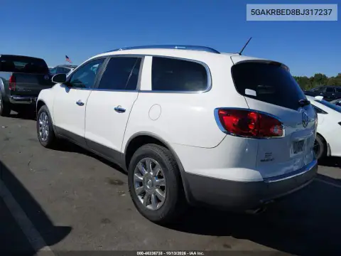 5GAKRBED8BJ317237 — 2011 Buick Enclave, фото 4 с аукциона IAAI, Передняя часть