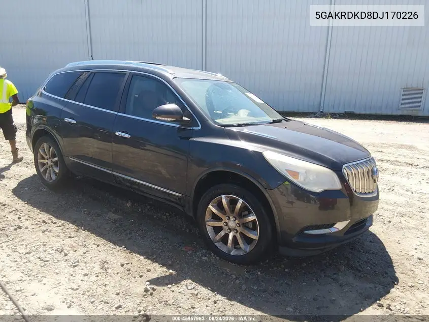 2013 Buick Enclave Premium VIN 5GAKRDKD8DJ170226 фото 1