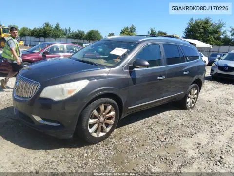 2013 Buick Enclave Premium VIN 5GAKRDKD8DJ170226 фото 2