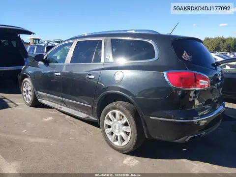 5GAKRDKD4DJ177092 — 2013 Buick Enclave, Передняя часть, фото до ремонта