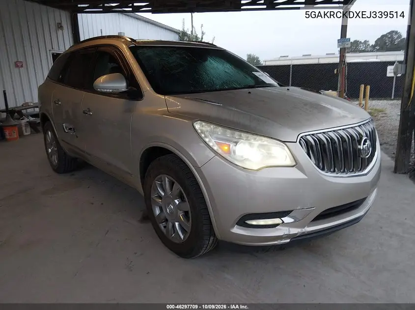 2014 Buick Enclave Premium VIN 5GAKRCKDXEJ339514 фото 2