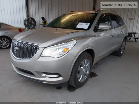 2014 Buick Enclave Premium VIN 5GAKRCKDXEJ339514 фото 3