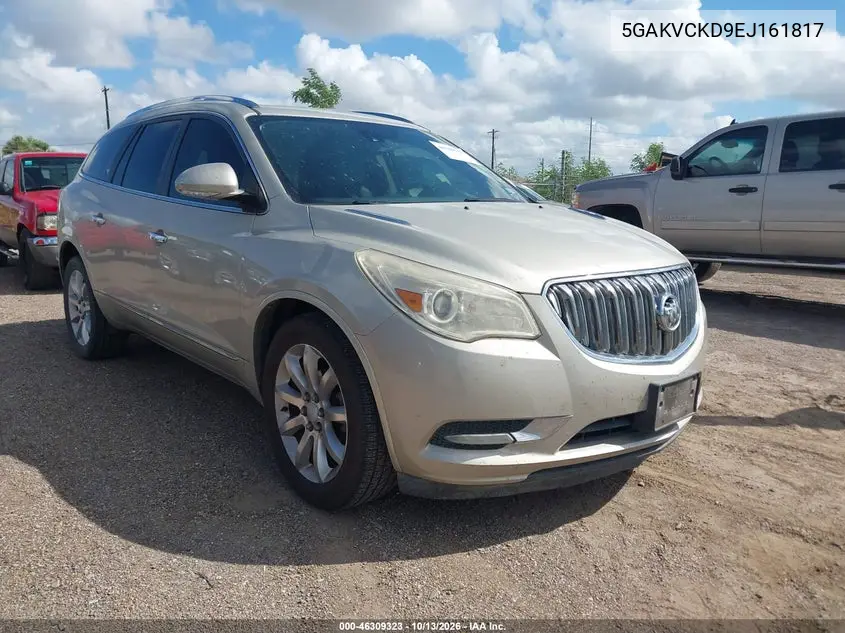2014 Buick Enclave Premium VIN 5GAKVCKD9EJ161817 фото 2