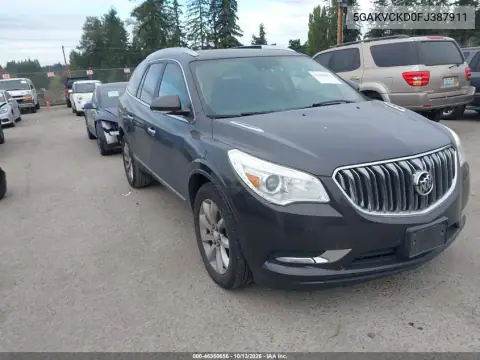 5GAKVCKD0FJ387911 — 2015 Buick Enclave, Сзади, фото до ремонта