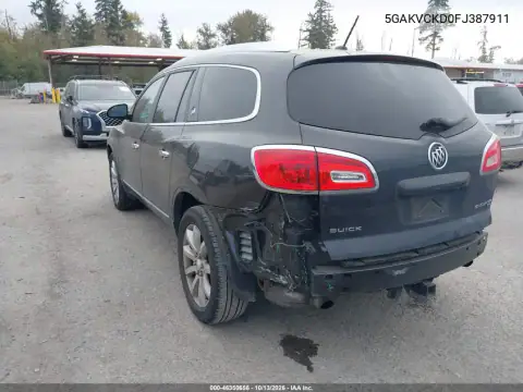 5GAKVCKD0FJ387911 — 2015 Buick Enclave, фото 4 с аукциона IAAI, Задняя часть