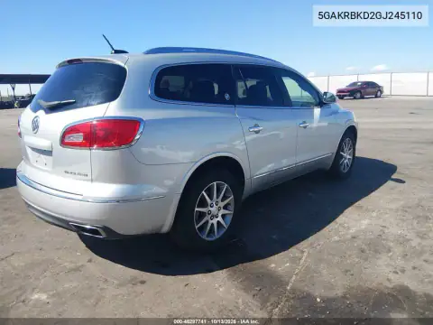 5GAKRBKD2GJ245110 — 2016 Buick Enclave, фото 5 с аукциона IAAI, Передняя часть