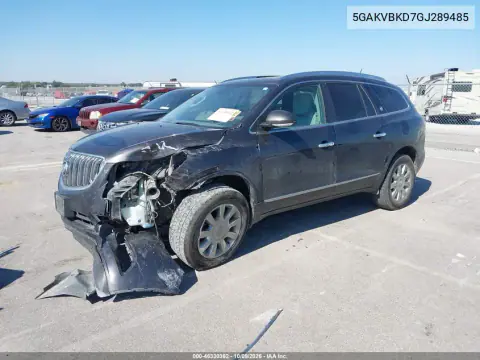 2016 Buick Enclave Leather VIN 5GAKVBKD7GJ289485 фото 3