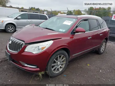 2016 Buick Enclave Leather VIN 5GAKVBKD9GJ222760 фото 3