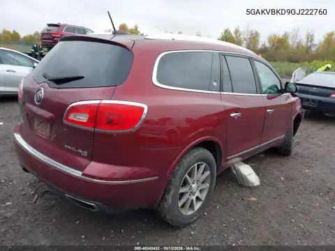 2016 Buick Enclave Leather VIN 5GAKVBKD9GJ222760 фото 5