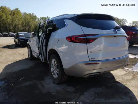 2020 Buick Enclave Awd Essence VIN 5GAEVAKW1LJ144638 фото 4