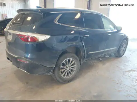 5GAEVAKW9NJ184758 — 2022 Buick Enclave, фото 5 с аукциона IAAI, Передняя часть