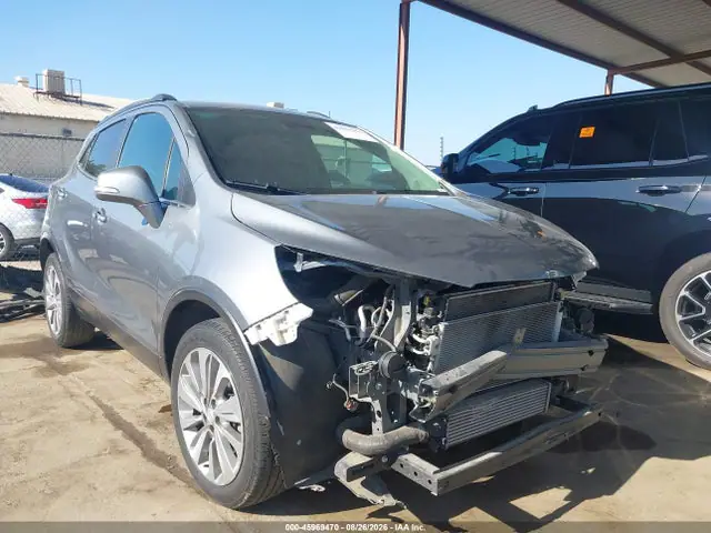 KL4CJASB0KB838657 — 2019 Buick Encore FWD Preferred, Передняя часть (Front End), фото до ремонта
