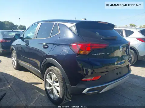 2020 Buick Encore Gx Fwd Preferred VIN KL4MMBS24LB111671 фото 3