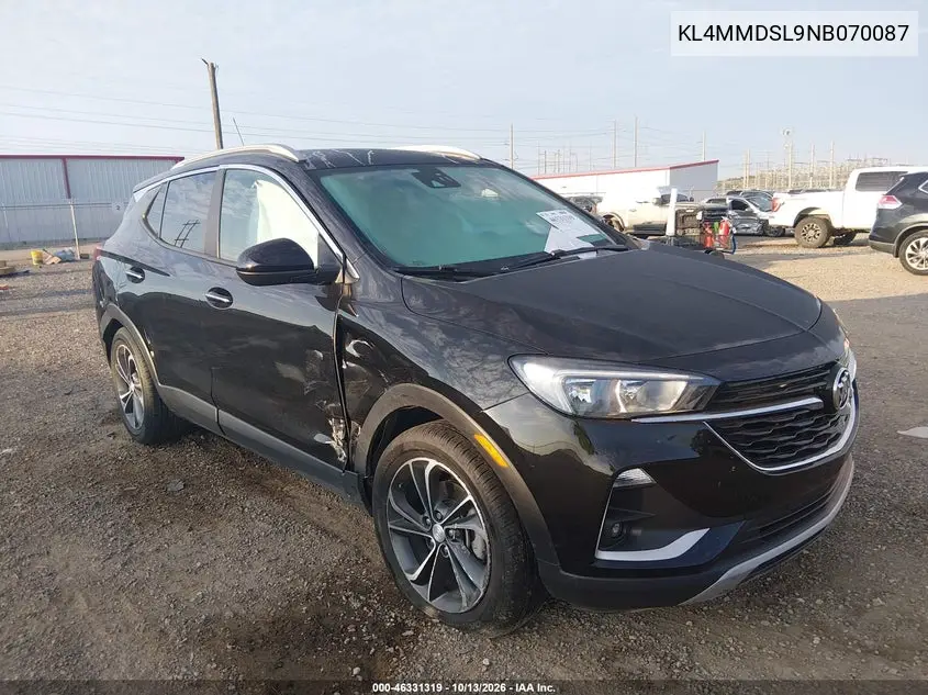 2022 Buick Encore Gx Fwd Select VIN KL4MMDSL9NB070087 фото 2