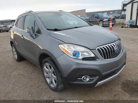 KL4CJHSB9EB699545 — 2014 Buick Encore Premium, Град (Hail), фото до ремонта