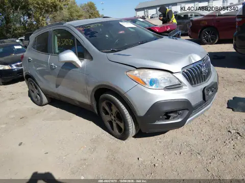 KL4CJASB2DB054340 — 2013 Buick Encore, Передняя часть, фото до ремонта