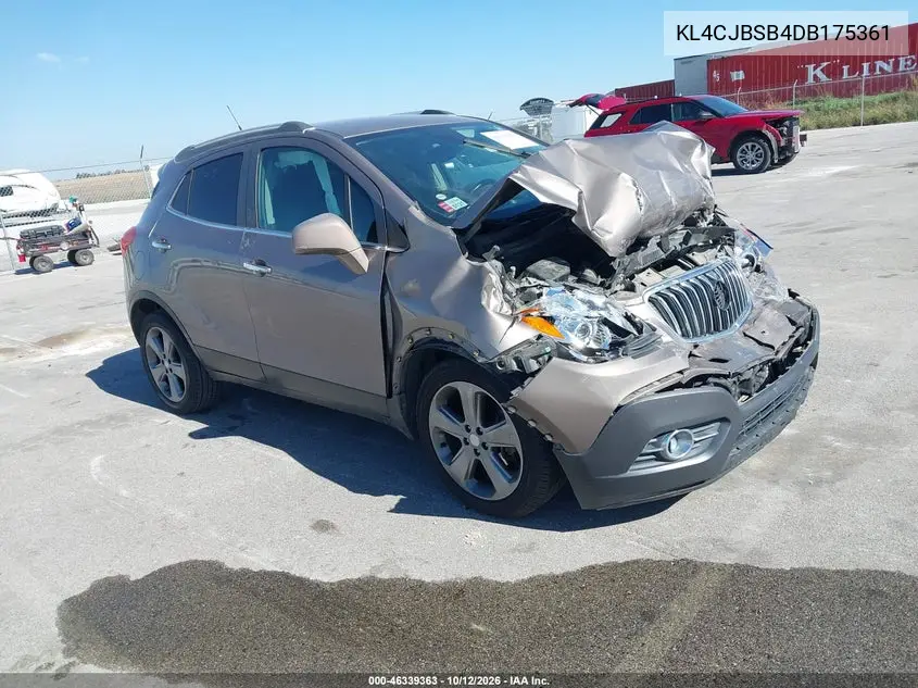 2013 Buick Encore Convenience VIN KL4CJBSB4DB175361 фото 1
