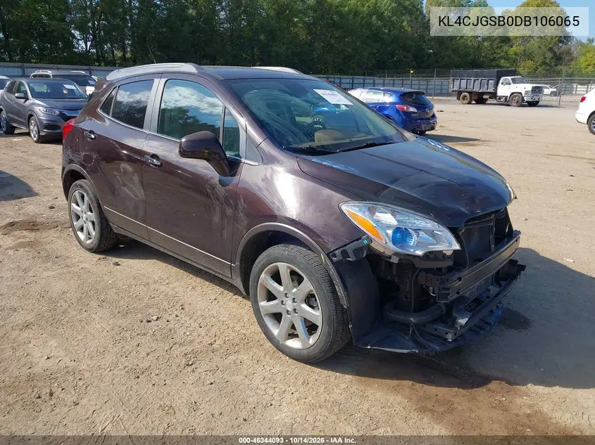 KL4CJGSB0DB106065 — 2013 Buick Encore, фото 2 с аукциона IAAI, Передняя часть
