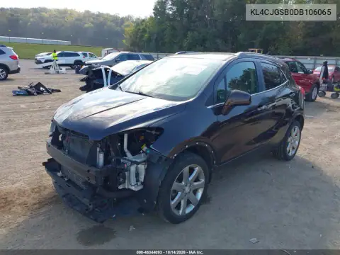 KL4CJGSB0DB106065 — 2013 Buick Encore, фото 3 с аукциона IAAI, Передняя часть