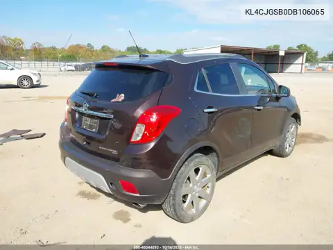 KL4CJGSB0DB106065 — 2013 Buick Encore, фото 5 с аукциона IAAI, Передняя часть