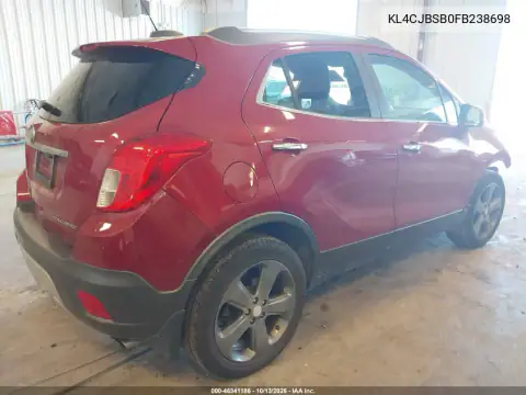 KL4CJBSB0FB238698 — 2015 Buick Encore, фото 5 с аукциона IAAI, Передняя часть
