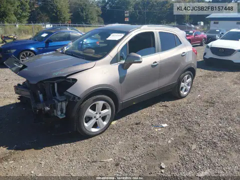 KL4CJCSB2FB157448 — 2015 Buick Encore, фото 3 с аукциона IAAI, Повреждения со всех сторон