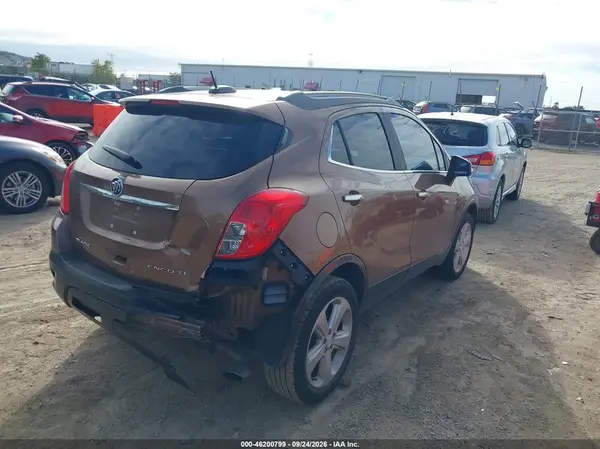 KL4CJASBXGB639882 — 2016 Buick Encore, фото 4 с аукциона IAAI, Задняя часть
