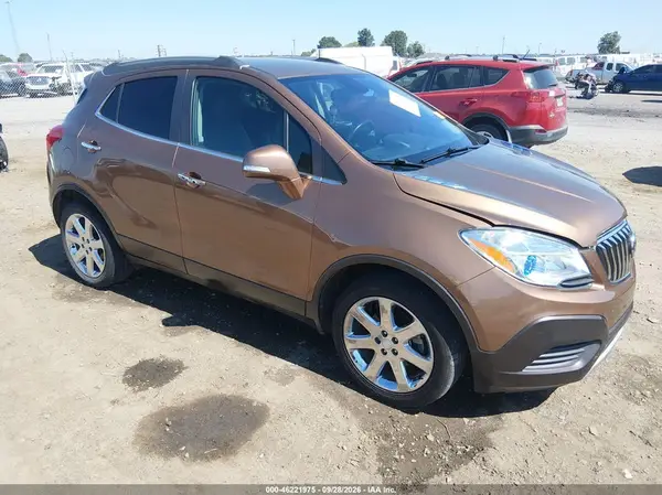 KL4CJASB6GB595752 — 2016 Buick Encore, Передняя часть слева (Left Front), фото до ремонта