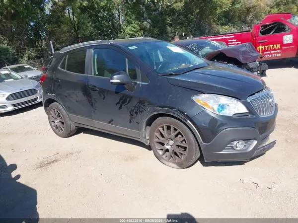 KL4CJ1SMXGB591978 — 2016 Buick Encore, Передняя часть слева (Left Front), фото до ремонта