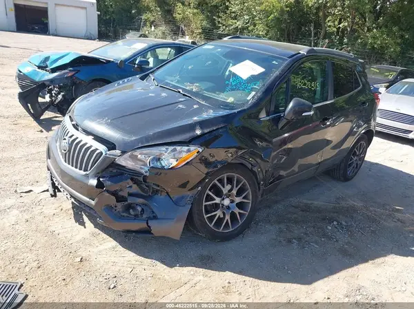 KL4CJ1SMXGB591978 — 2016 Buick Encore, фото 2 с аукциона IAAI, Передняя часть слева