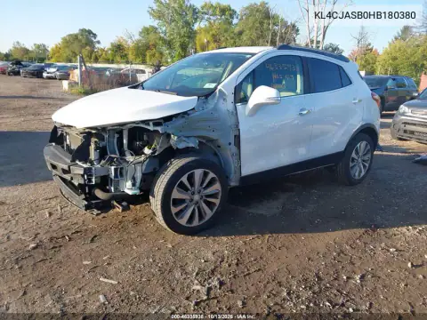 2017 Buick Encore Preferred VIN KL4CJASB0HB180380 фото 3