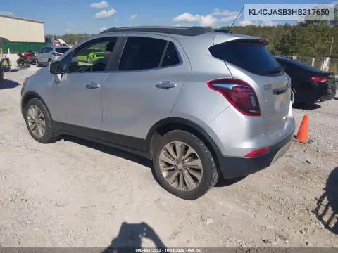 KL4CJASB3HB217650 — 2017 Buick Encore, фото 4 с аукциона IAAI, Естественный износ