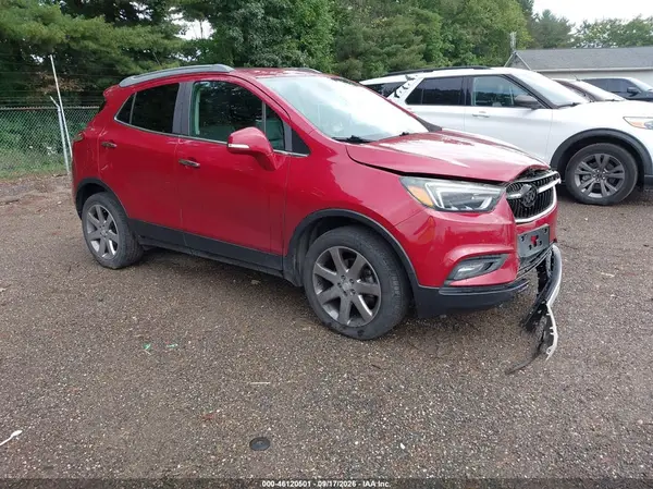 KL4CJGSB7JB590022 — 2018 Buick Encore, Передняя часть (Front End), фото до ремонта