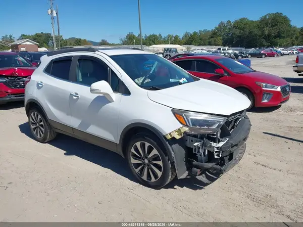 KL4CJGSB5JB519613 — 2018 Buick Encore, Передняя часть (Front End), фото до ремонта
