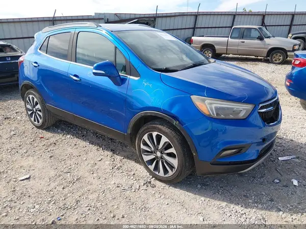 KL4CJGSB6JB537554 — 2018 Buick Encore, Передняя часть (Front End), фото до ремонта