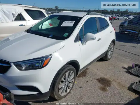 2018 Buick Encore Preferred VIN KL4CJASB6JB601640 фото 3