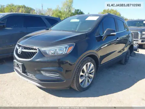 2018 Buick Encore Preferred VIN KL4CJASB3JB710590 фото 3