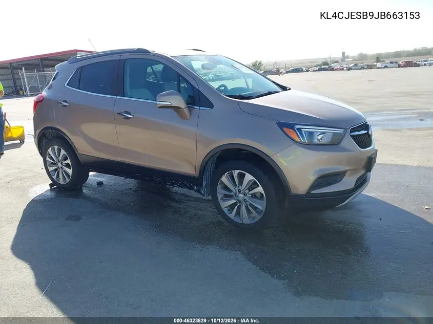 2018 Buick Encore Preferred VIN KL4CJESB9JB663153 фото 1