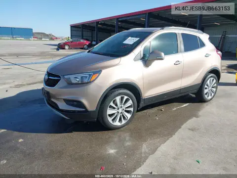 2018 Buick Encore Preferred VIN KL4CJESB9JB663153 фото 2