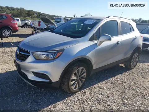 2018 Buick Encore Preferred VIN KL4CJASB0JB600029 фото 3