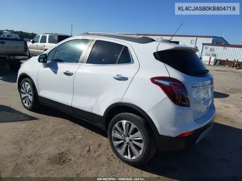 2019 Buick Encore Fwd Preferred VIN KL4CJASB0KB804718 фото 4