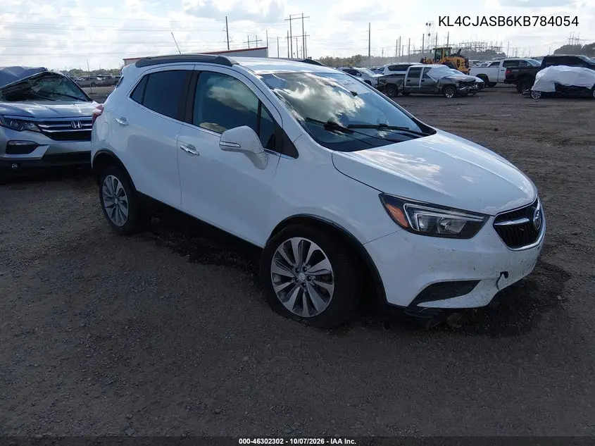 2019 Buick Encore Fwd Preferred VIN KL4CJASB6KB784054 фото 1