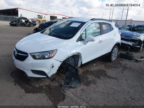 2019 Buick Encore Fwd Preferred VIN KL4CJASB6KB784054 фото 2