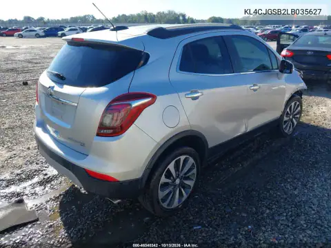 KL4CJGSB2LB035627 — 2020 Buick Encore, фото 5 с аукциона IAAI, Передняя часть