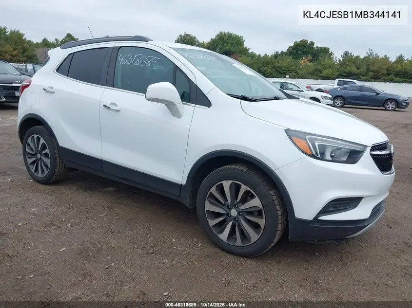KL4CJESB1MB344141 — 2021 Buick Encore, фото 2 с аукциона IAAI, Задняя часть слева